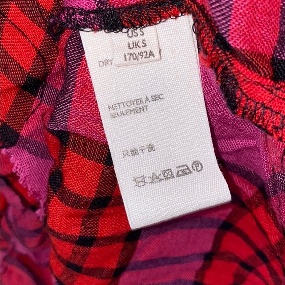 NWT Free People Pacific Dawn Plaid Shirt - Picture 13 of 14